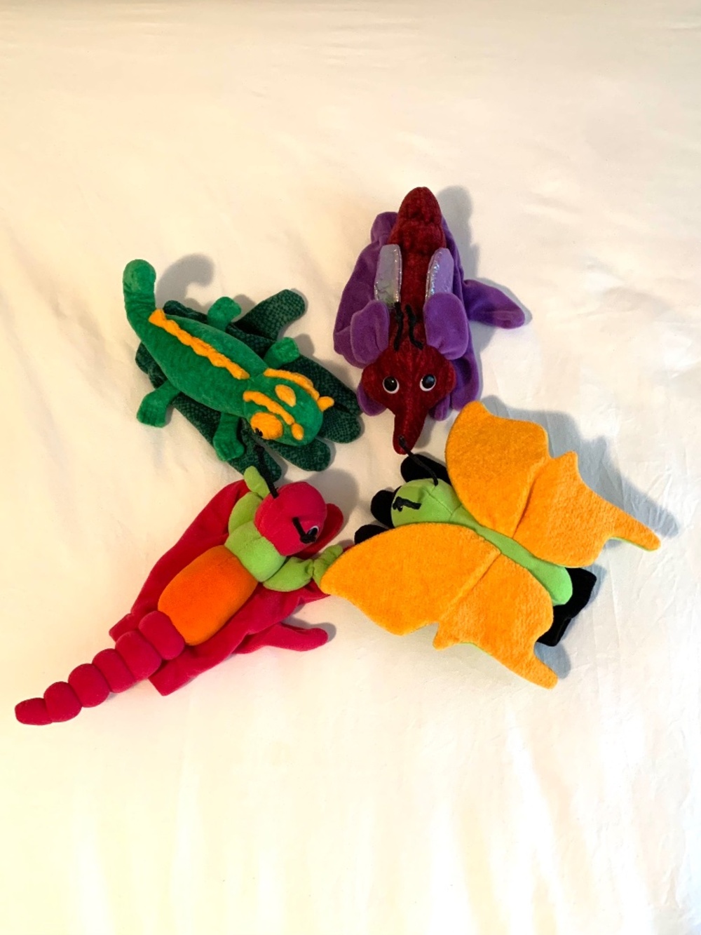 Plush Creations Inc. Glove Puppets- Set of 4